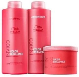 Kit Wella Color Brilliance Shampoo + Condicionador + Máscara