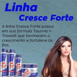 Kit Cresce Forte Kit Anti Queda Fortalecimento E Crescimento