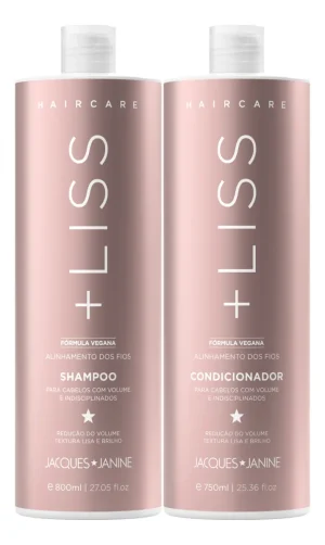 Kit Shampoo + Condicionador Liss Jacques Janine 750ml
