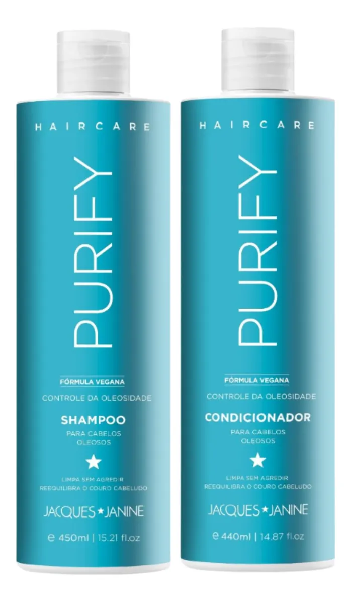 Shampoo E Condicionador Purify Jacques Janine