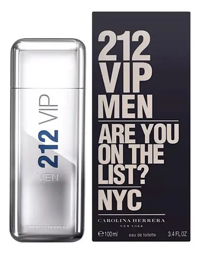 Carolina Herrera 212 Vip Men Masc Edt Perfume 100 Ml