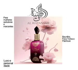 Perfume Árabe Feminino Al Wataniah Sabah Al Ward Eau De Parf