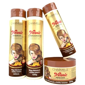 Kit Hábito Brasil  Banho de  Verniz Brilho Intenso