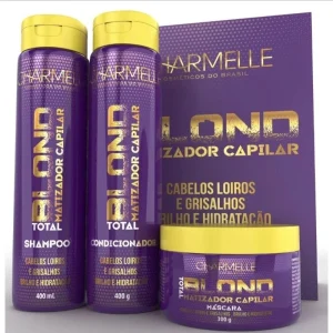 Kit Matizador Capilar Blond Total - Charmelle