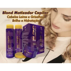 Kit Matizador Capilar Blond Total - Charmelle